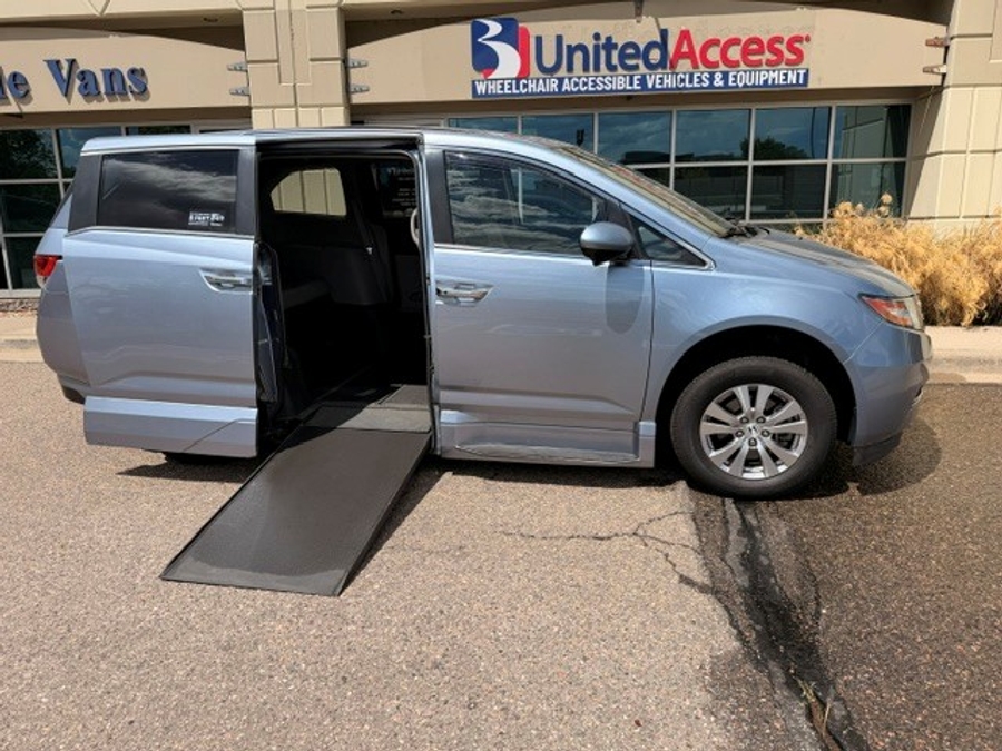 Used 2014 Honda Odyssey EX-L - VMI Side Entry Entry In Floor Automatic Ramp