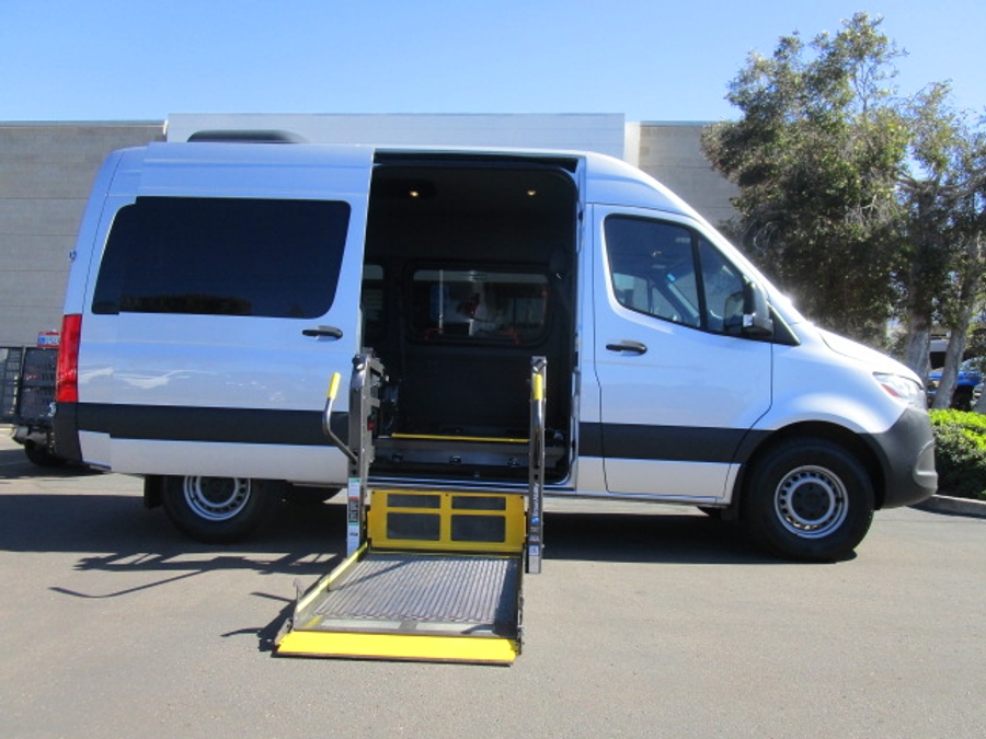 Used 2023 Mercedes-Benz Sprinter 2500 - OTH Side Entry Entry Lift Automatic Ramp