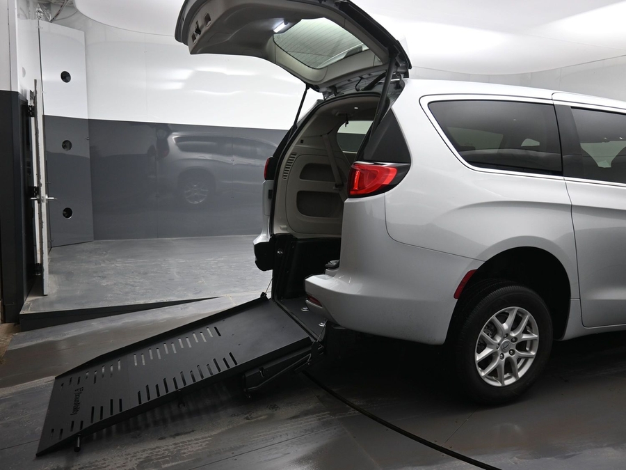 Used 2024 Chrysler Voyager LX - BraunAbility Rear Entry Entry Fold Out Manual Ramp