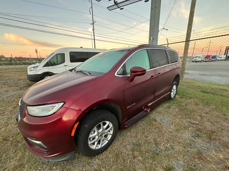 Red Chrysler Pacifica image number 2