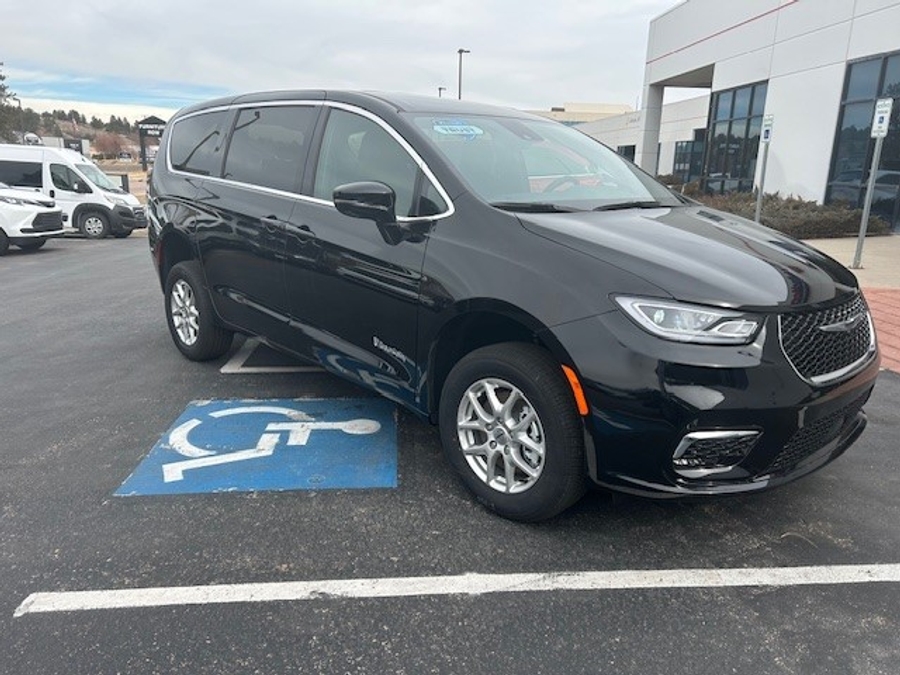 New 2025 Chrysler Voyager LX - BraunAbility Commercial Rear Entry Entry Fold Out Manual Ramp