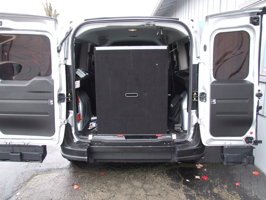 Used 2019 Ram ProMaster City City Wagon - SUNSET VANS Rear Entry Entry Fold Out Manual Ramp