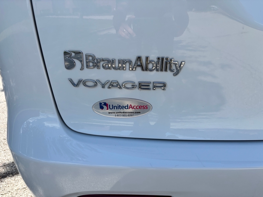 Used 2023 Chrysler Voyager LX - BraunAbility Side Entry Fold Out Automatic Ramp