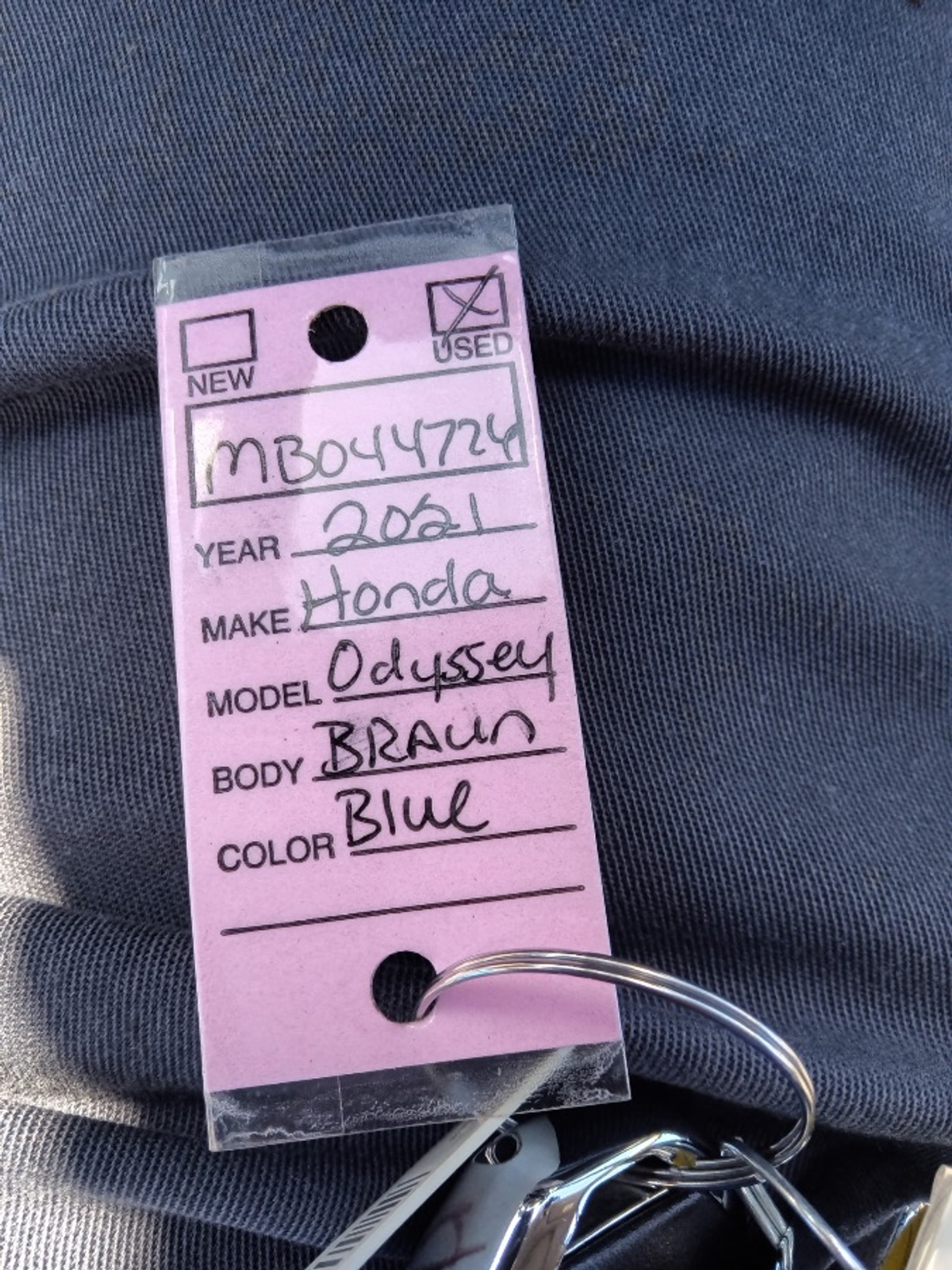 2021 HONDA ODYSSEY - Image 2