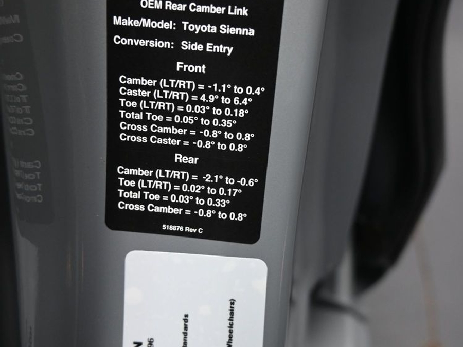 New 2026 Toyota Sienna Hybrid XSE Sport - BraunAbility Side Entry In Floor Automatic Ramp
