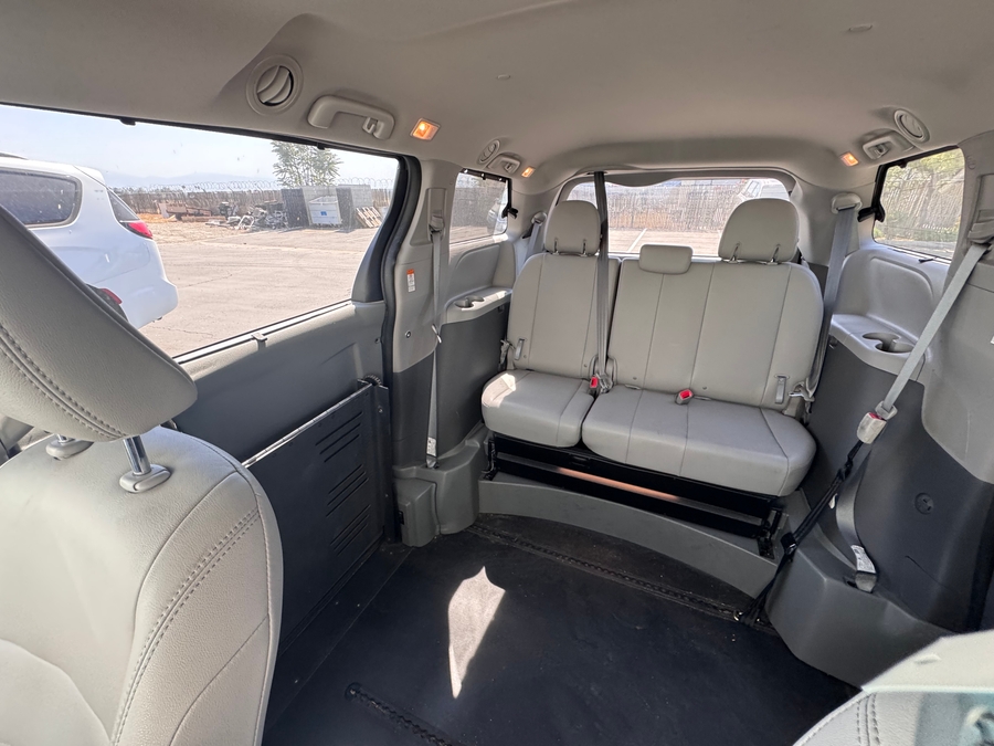 Grey Toyota Sienna with Side Entry Automatic Fold Out ramp