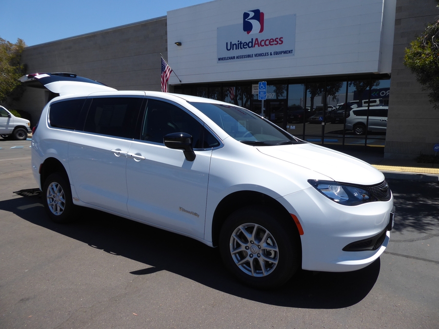 New 2026 Chrysler Voyager LX - BraunAbility Commercial Rear Entry Fold Out Manual Ramp