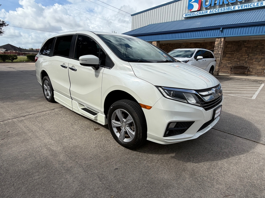 Used 2019 Honda Odyssey EX-L - BraunAbility Side Entry In Floor Automatic Ramp