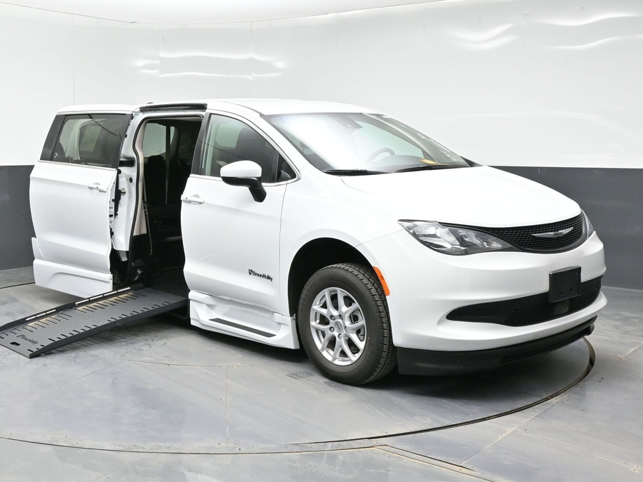 Used 2023 Chrysler Voyager LX - BraunAbility Side Entry Entry Fold Out Automatic Ramp