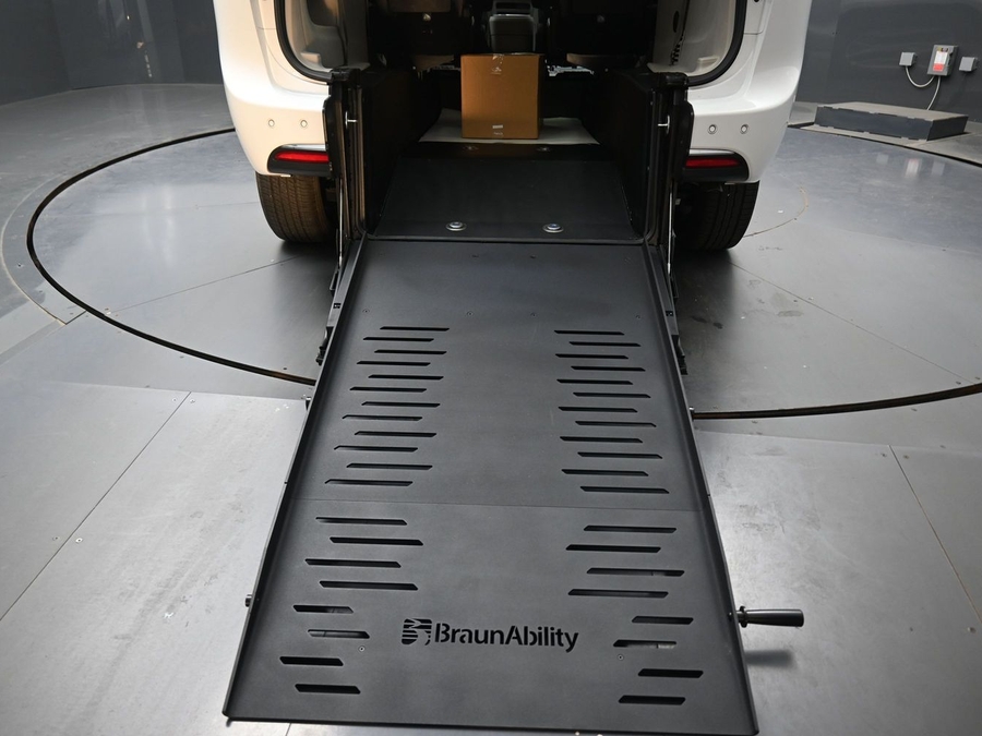 Used 2023 Chrysler Pacifica Touring L - BraunAbility Rear Entry Fold Out Manual Ramp