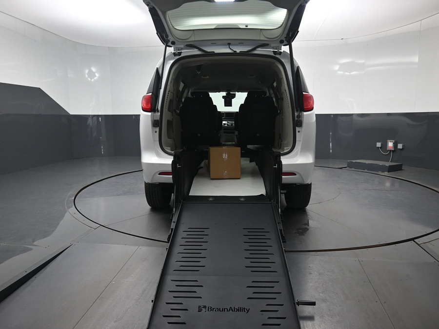 Used 2023 Chrysler Voyager LX - BraunAbility Rear Entry Fold Out Manual Ramp