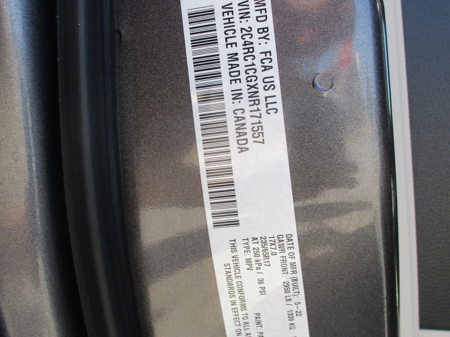 Used 2022 Chrysler Voyager LX - ATS Rear Entry Fold Out Manual Ramp