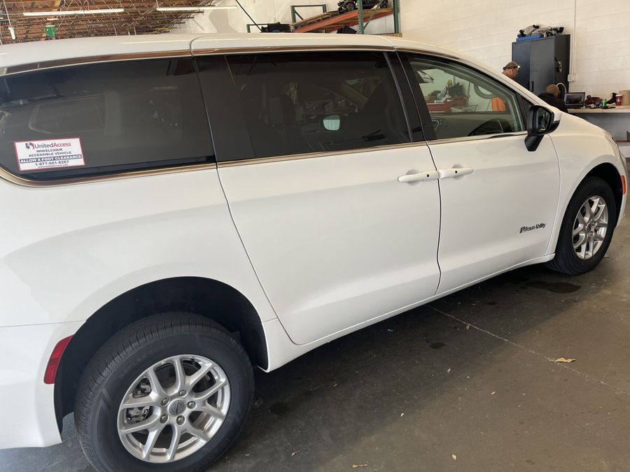 Used 2023 Chrysler Pacifica Touring L - BraunAbility Rear Entry Entry Fold Out Manual Ramp