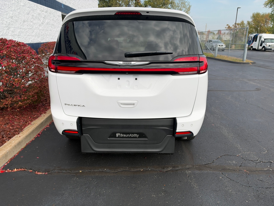 Used 2024 Chrysler Pacifica Touring L - BraunAbility Commercial Rear Entry Fold Out Manual Ramp