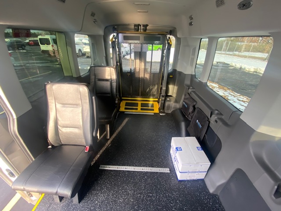 New 2026 Ford Transit 350 XL - DRIVERGE Commercial Rear Entry Entry Lift Automatic Ramp