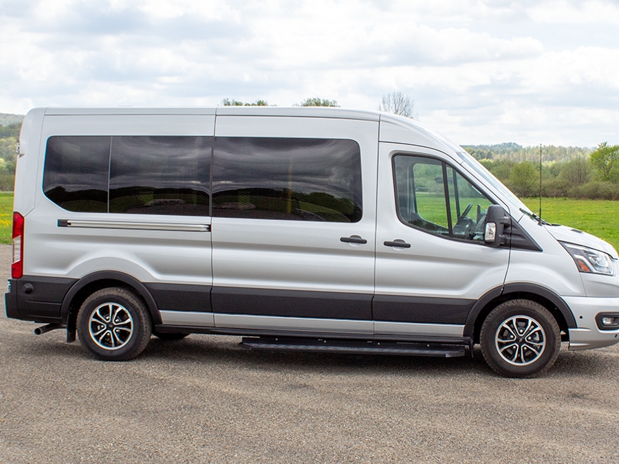 New 2024 Ford Transit 350 XLT - Fenton Mobility Side Entry Entry Lift Automatic Ramp