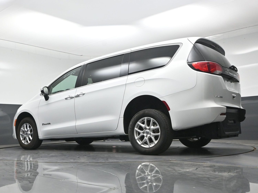 Used 2023 Chrysler Voyager LX - BraunAbility Rear Entry Fold Out Manual Ramp
