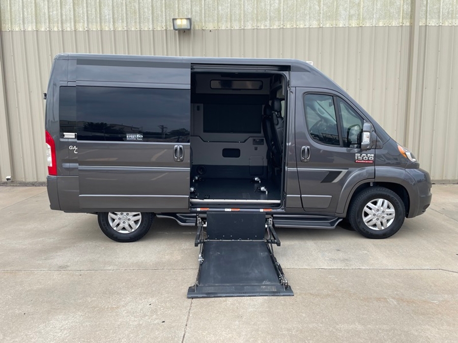Used 2022 Ram ProMaster 1500 136WB - TEM Side Entry Lift Automatic Ramp