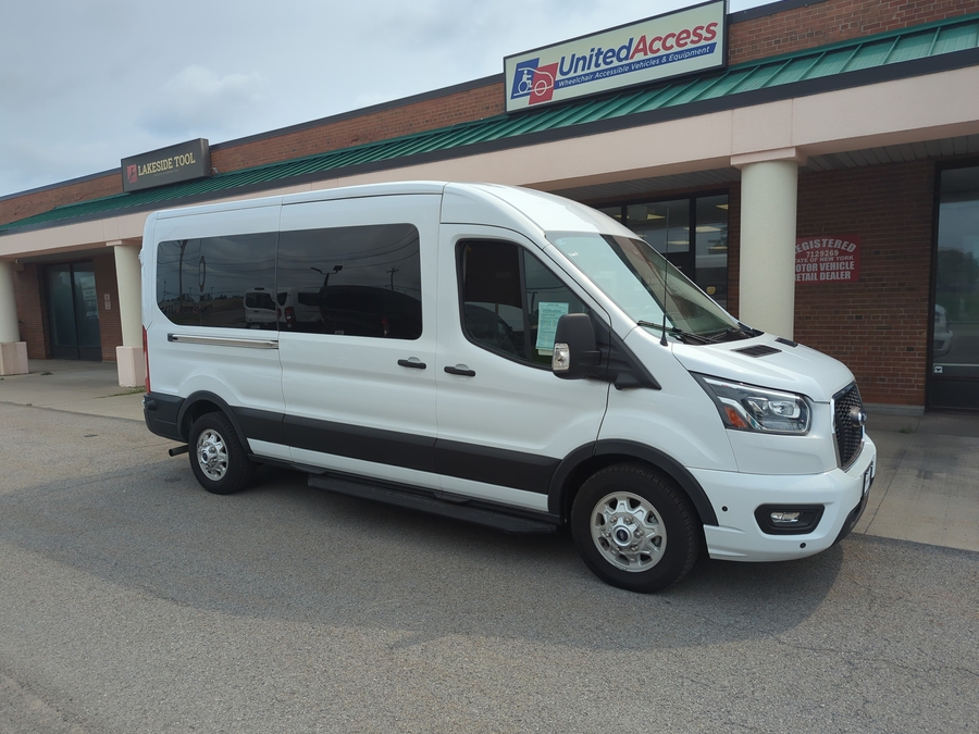 Used 2024 Ford Transit 350 XLT MR Pass AWD - OTH Side Entry Lift Automatic Ramp