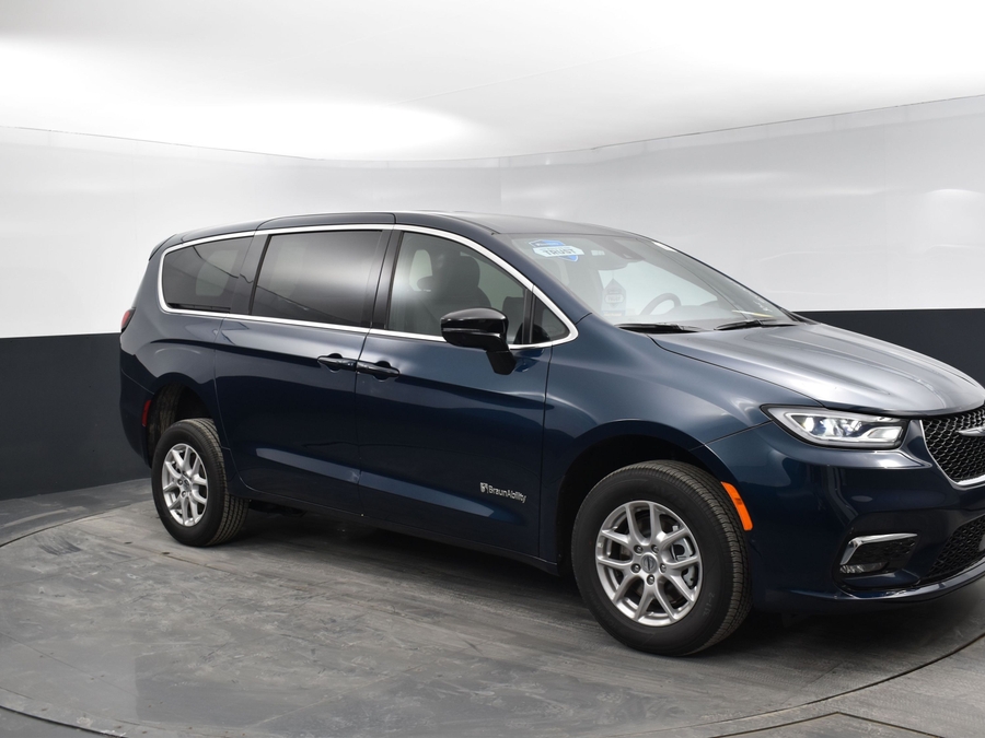 Used 2024 Chrysler Pacifica Touring - BraunAbility Rear Entry Fold Out Manual Ramp