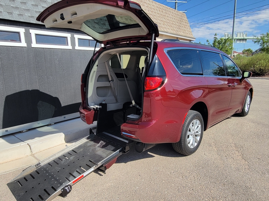Used 2019 Chrysler Pacifica Touring Plus - AMS Rear Entry Fold Out Manual Ramp