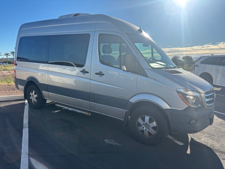Used 2016 Mercedes-Benz Sprinter 2500 High Roof Diesel - OTH Rear Entry Entry Lift Automatic Ramp