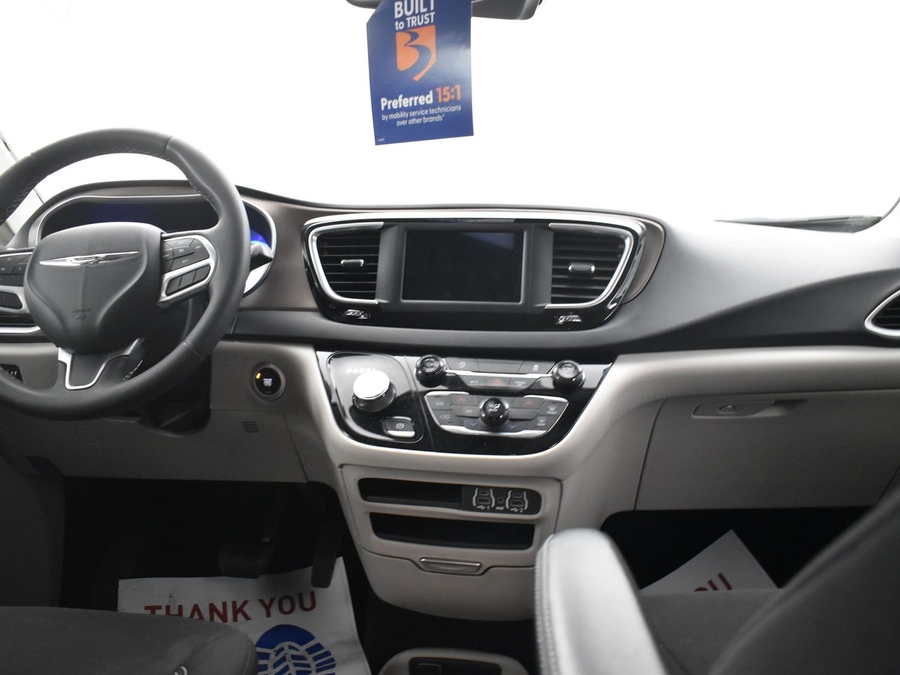 Used 2023 Chrysler Voyager LX CPO - BraunAbility Rear Entry Entry Fold Out Manual Ramp