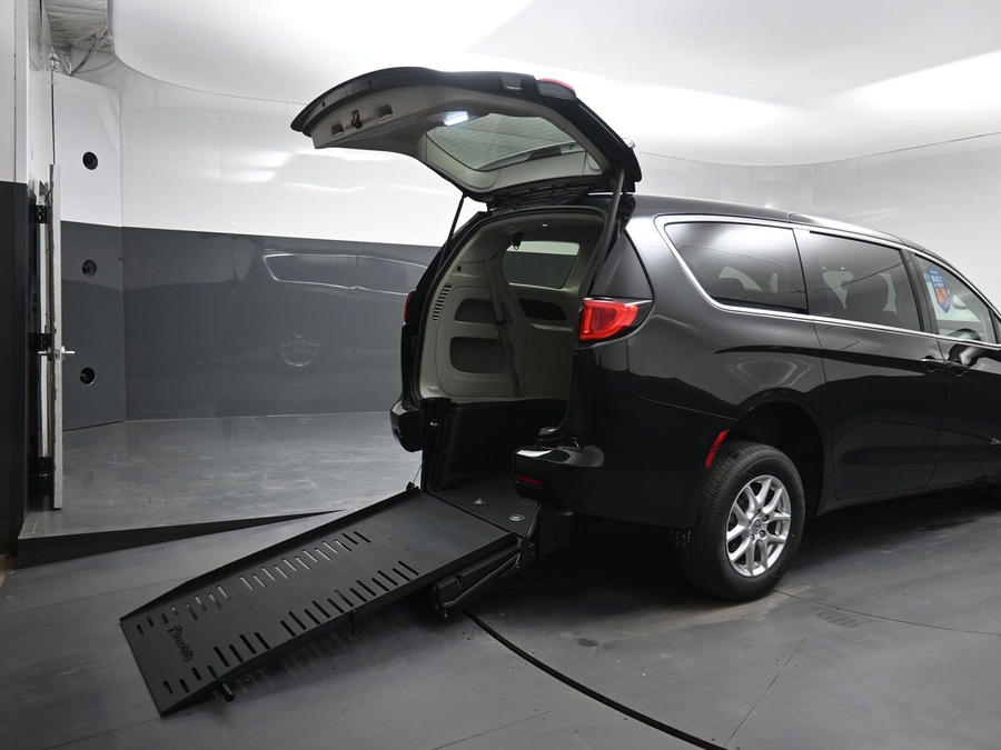 Used 2023 Chrysler Voyager LX - BraunAbility Rear Entry Fold Out Manual Ramp