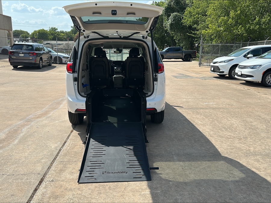 Used 2022 Chrysler Pacifica Touring L - BraunAbility Rear Entry Fold Out Manual Ramp