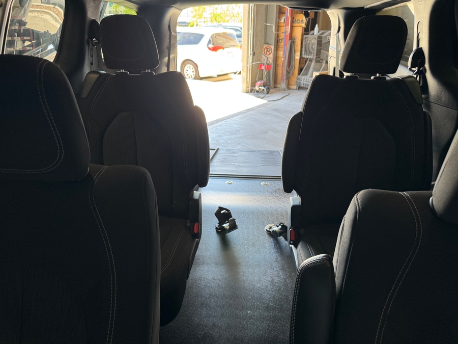 Used 2024 Chrysler Pacifica Touring - BraunAbility Rear Entry Fold Out Manual Ramp