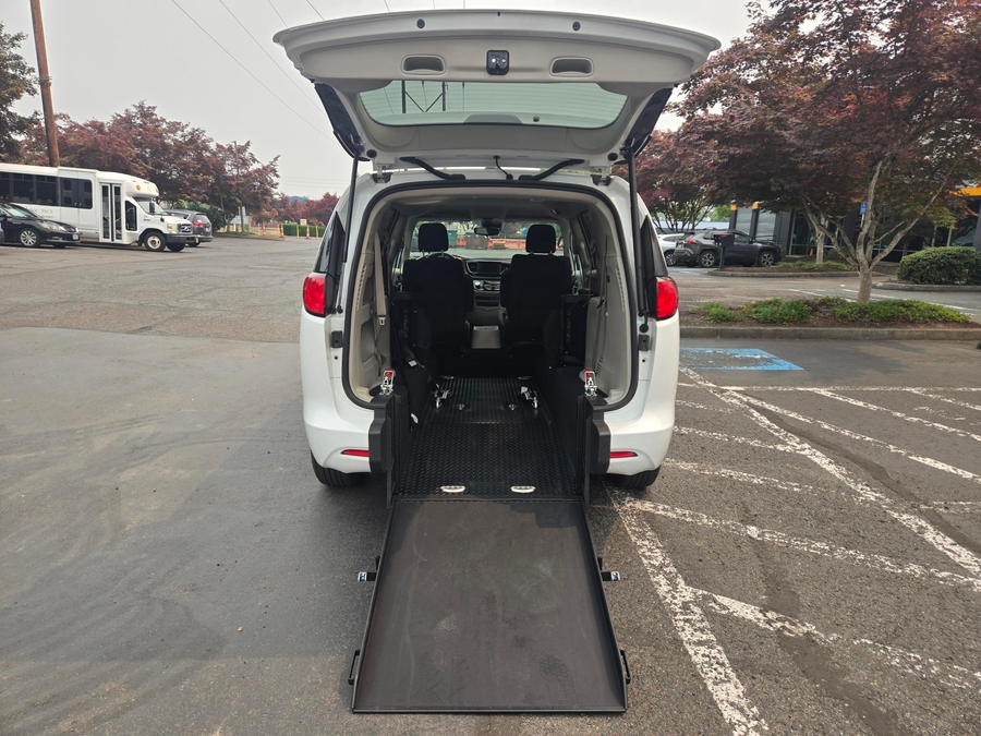 Used 2023 Chrysler Voyager LX - ATS Commercial Rear Entry Fold Out Manual Ramp