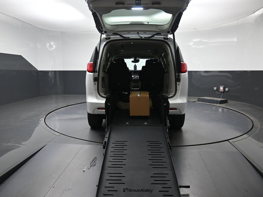 Used 2023 Chrysler Voyager LX - BraunAbility Rear Entry Fold Out Manual Ramp