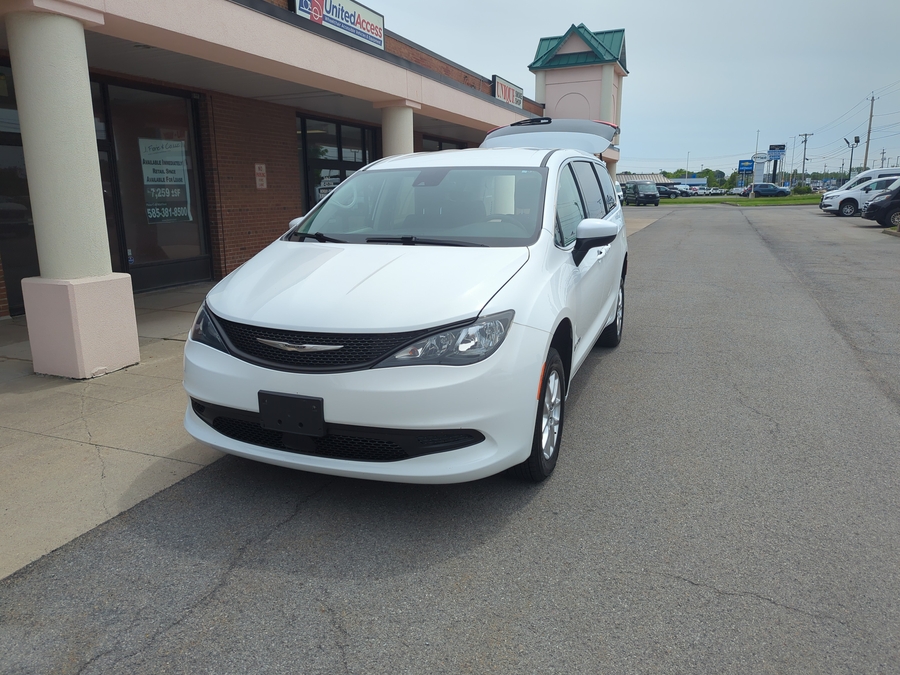Used 2023 Chrysler Voyager LX - BraunAbility Rear Entry Entry Fold Out Manual Ramp