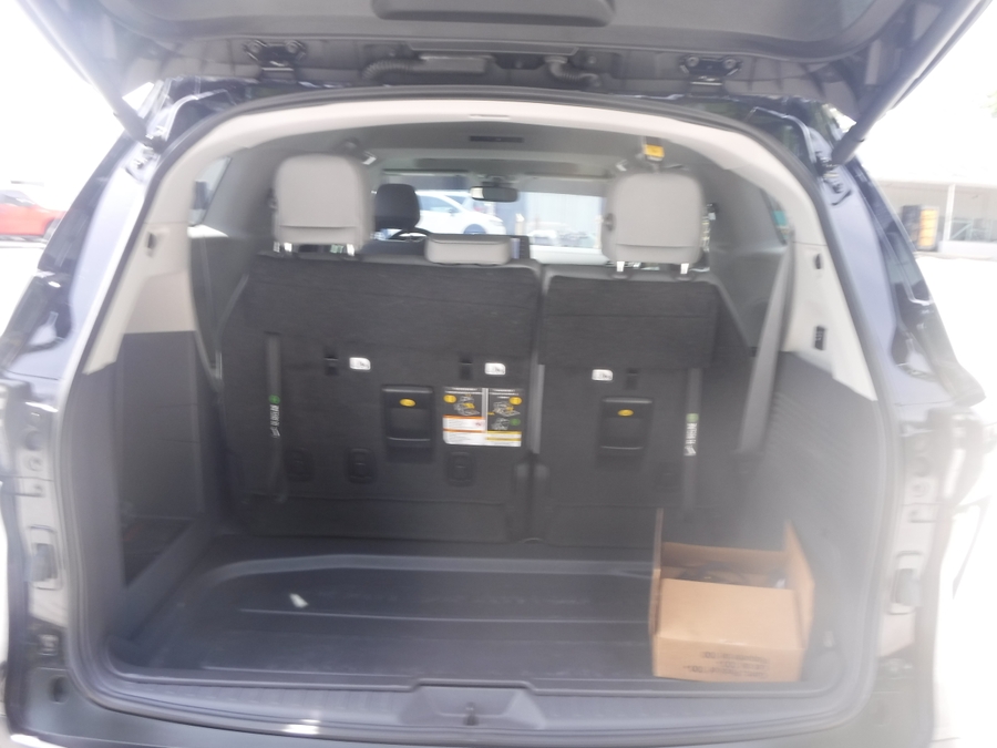 Black Toyota Sienna with Side Entry Automatic In Floor ramp