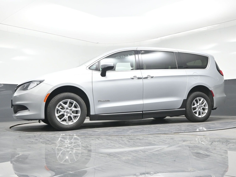 Used 2023 Chrysler Voyager LX - BraunAbility Side Entry Fold Out Manual Ramp