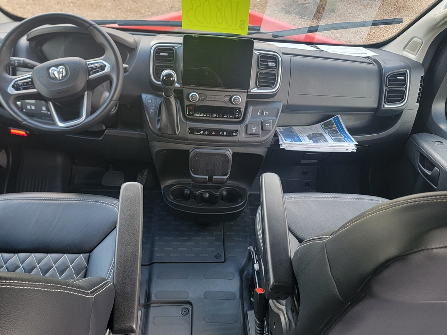 New 2024 Ram ProMaster SLT+ 2500 - Fenton Mobility Side Entry Entry Lift Automatic Ramp