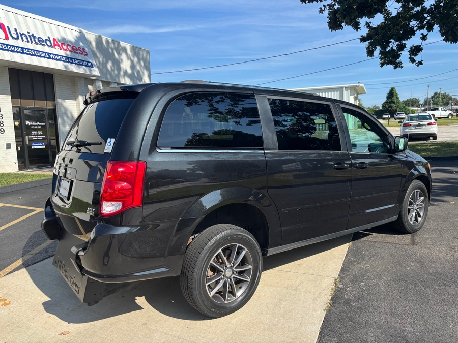 Used 2017 Dodge Grand Caravan SXT - FR Conversions Rear Entry Fold Out Manual Ramp