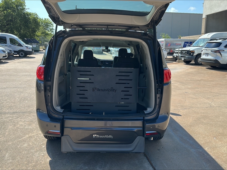 Used 2020 Chrysler Pacifica Touring L - BraunAbility Rear Entry Fold Out Manual Ramp
