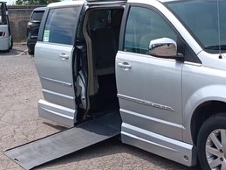 Silver Chrysler Town and Country image number 1