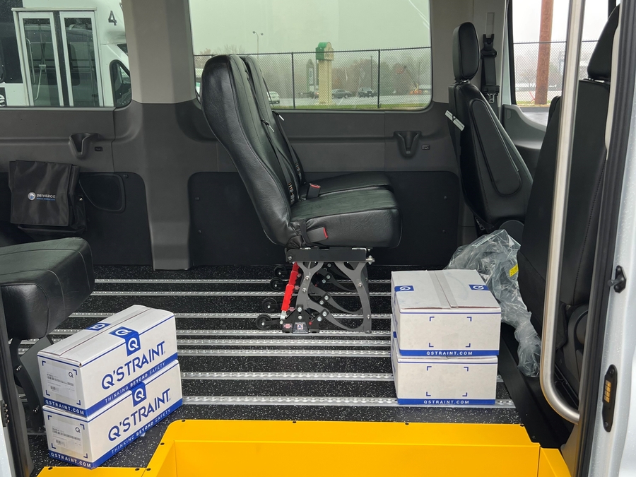 New 2026 Ford Transit 350 XL - DRIVERGE Commercial Rear Entry Entry Lift Automatic Ramp