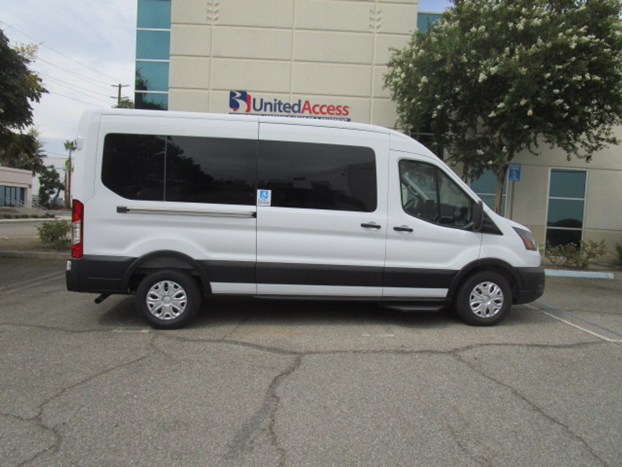 New 2026 Ford Transit 150 - SUNSET VANS Commercial Side Entry Lift Automatic Ramp