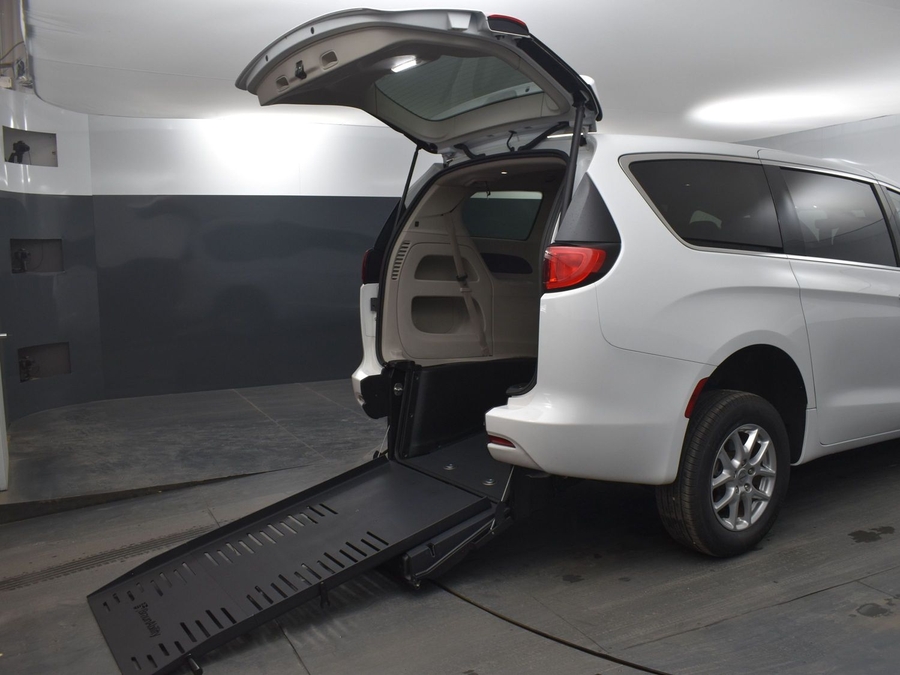 Used 2023 Chrysler Voyager LX - BraunAbility Rear Entry Entry Fold Out Manual Ramp