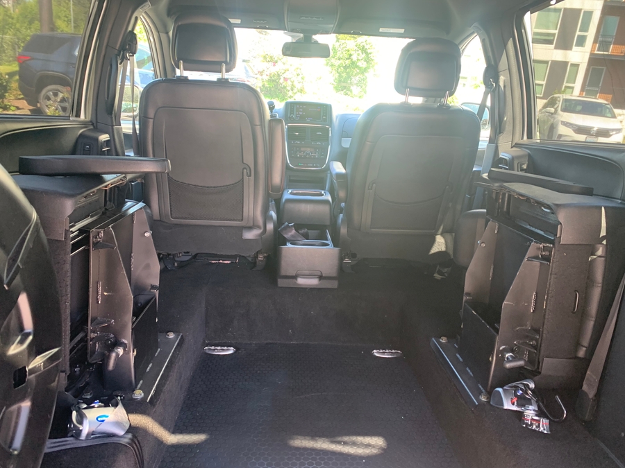 Used 2019 Dodge Grand Caravan GT - International Mobility Rear Entry Entry Fold Out Manual Ramp