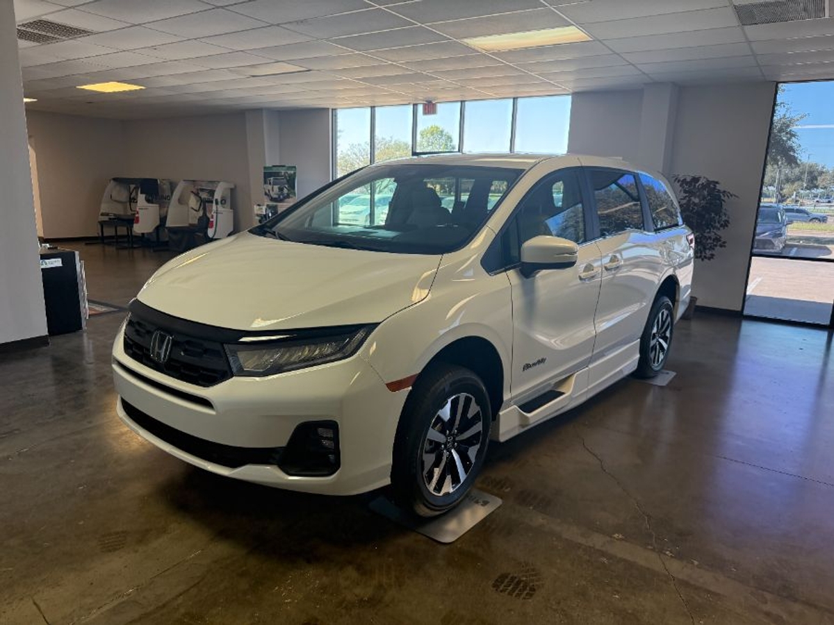 White Honda Odyssey image number 1