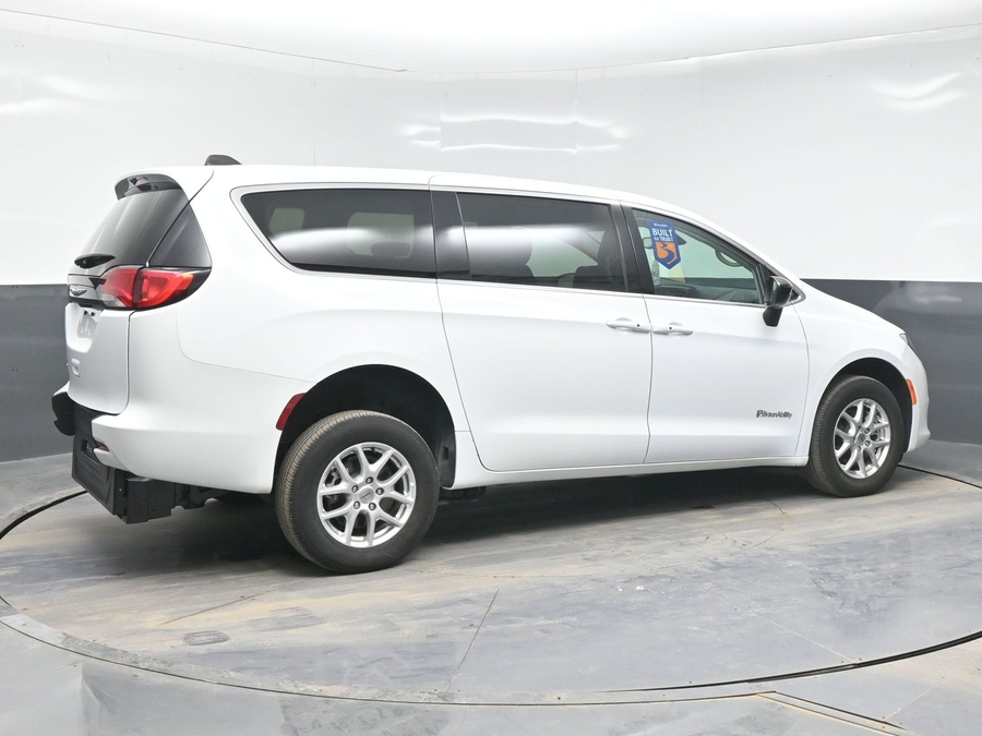 Used 2024 Chrysler Voyager LX - BraunAbility Rear Entry Entry Fold Out Manual Ramp