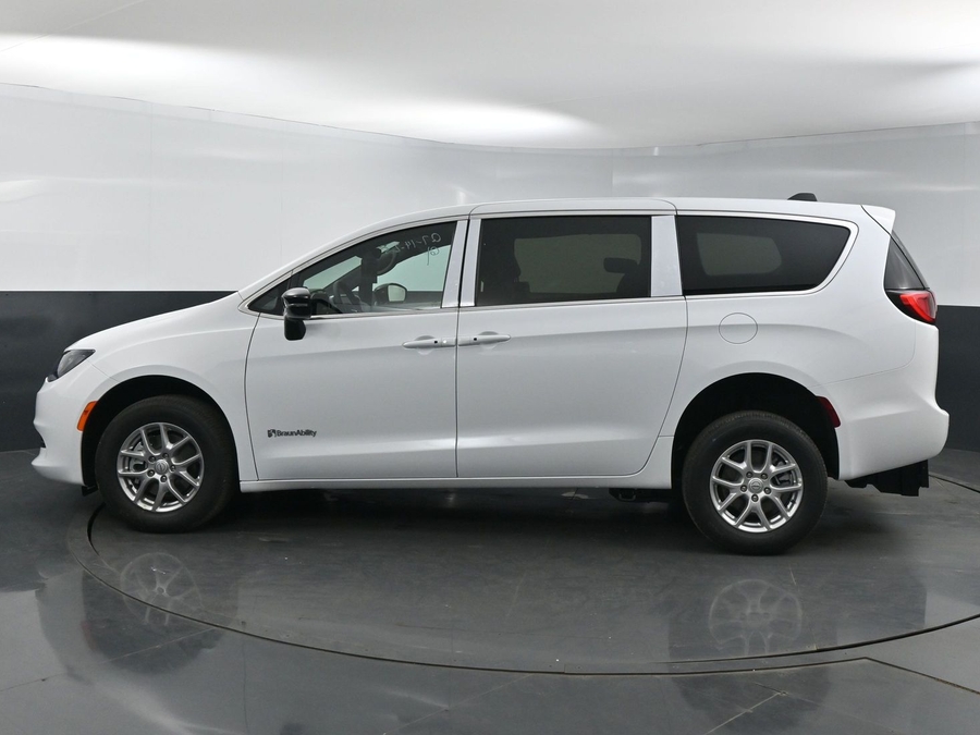 Used 2023 Chrysler Voyager LX - BraunAbility Rear Entry Fold Out Manual Ramp