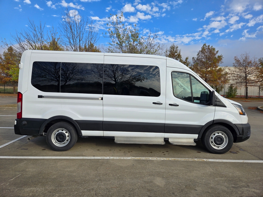 New 2024 Ford Transit 350 XL - Fenton Mobility Commercial Rear Entry Entry Lift Automatic Ramp