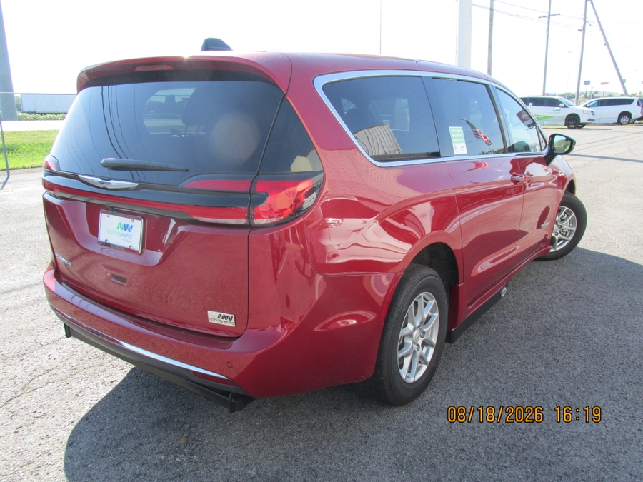 Red Chrysler Pacifica image number 4