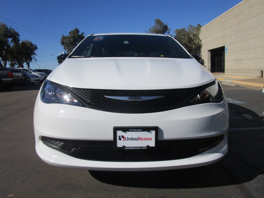 New 2025 Chrysler Voyager LX - BraunAbility Commercial Rear Entry Entry Fold Out Manual Ramp