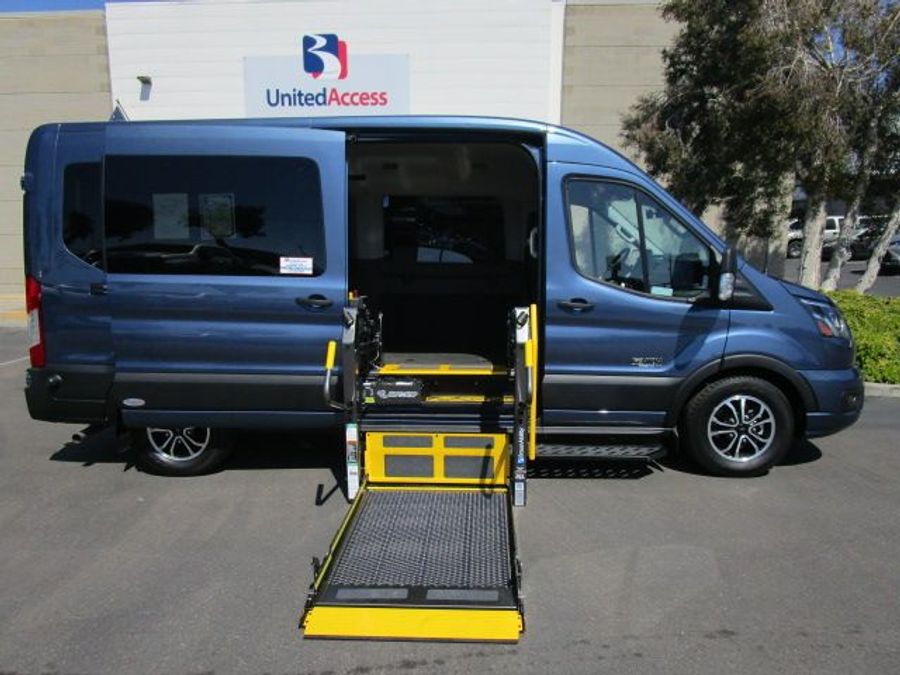 New 2024 Ford Transit 350 XLT - Fenton Mobility Side Entry Entry Lift Automatic Ramp